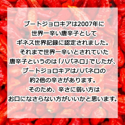 【8/19-22 期間限定 エントリーで ポイント5倍 】●【郵送】とんがらし 芥川 ブート ジョロキア 使用 一味 粉末 2袋 京都 向日市 激辛商店街 オリジナル商品 罰ゲーム バツゲーム におススメ！ 送料無料 40425