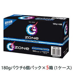 [取寄] サントリー ZONe ( ゾーン ) ENERGY GEAR Ver.1.0.0.6 180g パウチ 6個パック×5箱入 (1ケース) 送料無料 48514