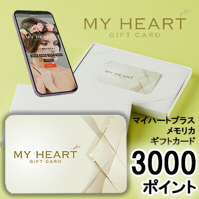 【ポイント3倍 2/4 20時〜】【個人様購入可能】カタログギフト マイハートプラス ヒル メモリカ 3000ポ..
