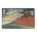浮世絵 グッズ メモ帳 〈冨嶽三十六景 凱風快晴〉 葛飾北斎 メモ 文房具 マグネット式メモ 浮世絵メモ