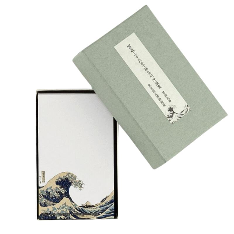 浮世絵 グッズ 名刺 〈冨嶽三十六景 神奈川沖浪裏〉 葛飾北斎 カード 同柄100枚入 箱入り 東京国立博物館蔵館蔵