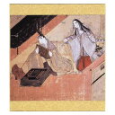 色紙 〈国宝 源氏物語絵巻 夕霧〉
