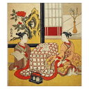 \SALE/ 浮世絵 グッズ 色紙 〈水仙花〉 鈴木春信筆 アートグッズ 日本 うきよえ