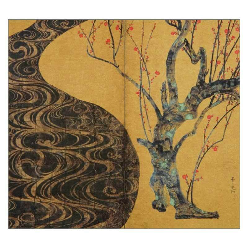 楽天市場】尾形光琳 紅白梅図屏風の通販 楽天市場】尾形光琳 紅白梅図屏風の通販