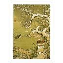 絵はがき 〈雪中遊禽図〉 伊藤若冲筆 NA-034
