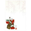 絵はがき 酒井抱一〈紙雛図〉