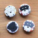 缶バッジ・うちの子シリーズkyotobunguya オリジナル缶バッジソルぺ・B&S・黒シュナ・白シュナ