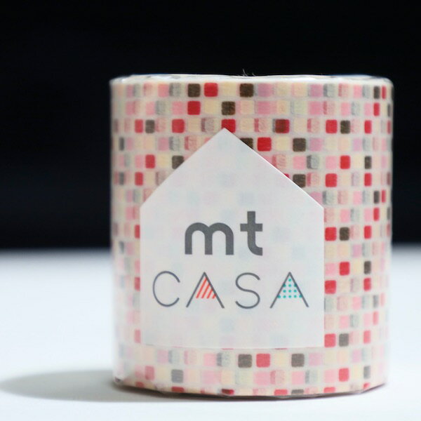 カモ井加工紙〈mt casa〉masking tape マスキングテープ50mm幅x10m巻タイルピンク 20 off