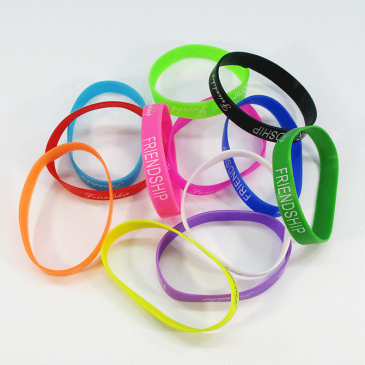 【FRIENDSHIP】シリコンバンド単色【1本入り】【リストバンド】【シリコンリング】【シリコンゴム】寸法【外形:約65mm(径)×約10mm(幅)x1mm(厚)】ブレスレット、ブックバンドなど使い方いろいろ!!耐熱、耐寒、耐水性にすぐれています。