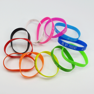 【BE MY FRIEND】シリコンバンド単色【1本入り】【リストバンド】【シリコンリング】【シリコンゴム】寸法【外形:約65mm(径)×約10mm(幅)x1mm(厚)】ブレスレット、ブックバンドなど使い方いろいろ!!耐熱、耐寒、耐水性にすぐれています。