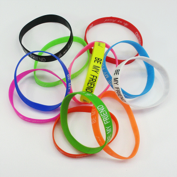 【BE MY FRIEND】シリコンバンド単色【1本入り】【リストバンド】【シリコンリング】【シリコンゴム】寸法【外形:約65mm(径)×約10mm(幅)x1mm(厚)】ブレスレット、ブックバンドなど使い方いろいろ!!耐熱、耐寒、耐水性にすぐれています。