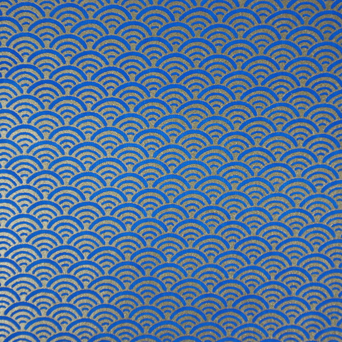 【選べるお手頃和紙】【青海波-1】『タイプ1　約30cm×45cm（1枚入）』『タイプ2　約10cm角（10枚入）』