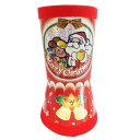 クリスマス紙ブーツ【ネットなし】 赤ブーツ サンタ&トナカイ お菓子を詰めてプレゼントに!!※容器のみの販売です。