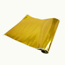 ホイルロール紙 【カラー：金】キラキラメタルカラーのロール紙です。ラッピング・飾りつけに使い勝手の良いサイズです！！