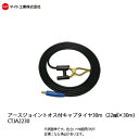 マイト工業(might) 溶接機コード 22mm²キャプタイヤジョイントオス付アース 30m【CTJA-2230】