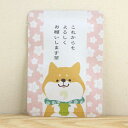 桜の季節限定デザイン【これからもよろしくお願いします茶|柴犬さんと桜】プチギフトやお土産にもぴったりな「ごあいさつ茶」シリーズ 京都・宇治田原産玉露ティーバッグ...