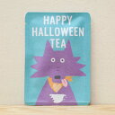 【HAPPY HALLOWEEN TEA (オオカミ)｜ごあいさつ茶｜和紅茶ティーバッグ1包入り】プチギフトやお土産にもぴったりな「ごあいさつ茶」シリーズ　日本茶専門店の京都・宇治田原産和紅茶ティーバッグ1包入 お茶 紅茶 プチギフト ハロウィン HAPPY HALLOWEEN 狼 ウルフ