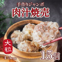 【楽天ランキング7冠】肉汁 焼売 ジャンボ シュウマイ 大きい 通常の1.5倍（45g×15...