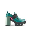 ユナイテッドヌード UNITED NUDE ヒールローファー サイズ23.5-24.5cm レザーシューズ 靴 レディース GRIP RUN MID -GREE...