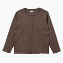 KOOI コーイ リブカーディガン トップス メンズ インナー カットソー サーマル 長袖 25秋冬 RIB CARDIGAN -3.COLOR-