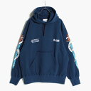 BlackWeirdos ブラックウィドウ リバーシブルスウェットパーカー L/XLサイズ トップス 長袖 プルオーバー メンズ REVERSIBLE HOOD...