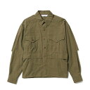 Sasquatchfabrix. TXN@b`t@ubNX ebNVc Y gbvX I[o[TCY 24SS TCYM-L J[L UTILITY VENTILATION SHIRT -OLIVE-