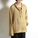 Sasquatchfabrix. サスクワァッチファブリックス プルオーバーシャツ トップス ハイネック 刺繍 サイズL イエロー/黄 HINECK PULLOVER SHIRT -YELLOW-