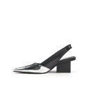 iCebhk[h UNITED NUDE ~bhq[V[Y pvX 23-24.5cm C fB[X RAILA SLINGBACK MID -BLACK/SILVER-