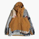 children of the discordance CNWPbg Y AE^[  t[hWPbg TCY2 uE/ BANDANA PATCH WORK ANORAK -BEIGE-