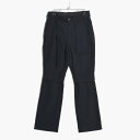 Leh [ Y {gX XXbNX WK[h S MTCY tOX ubN LAYERED SLACKS -BLACK-