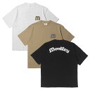 MONTLEY [[ SvgTVc TCY1-3 gbvX  Y PAISLEY SPORTS LOGO HEAVY SS TEE -3.COLOR-