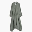 whowhat フーワット カバーオール Mサイズ オーバーオール ジャンプスーツ 長袖 メンズ グリーン SHALWAL COVERALLS -MOSS GR...