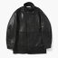 SEVEN BY SEVEN セブンバイセブン メンズ アウター レザージャケット レザーコート 長袖 サイズS/M STAND-UP COLLAR LEATHER CAR COAT -BLACK- 176,000円