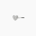 JUSTINE CLENQUET ジュスティーヌクランケ ヘアクリップ ヘアアクセサリー シルバー ニッケルフリー HEART HAIR CLIP -SILVE...