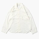 KOOI コーイ オープンカラーシャツ トップス レースシャツ 長袖 レーヨン ドレープ メンズ 25春夏 NOBILITY OPEN COLLAR SHIRT...