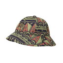 Sasquatchfabrix. サスクワァッチファブリックス バケットハット 帽子 メンズ レディース 総柄 25春夏 BUCKET HAT "PRIMITIVE BORDER" -2.COLOR-