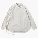 ANEI アーネイ チェックシャツ メンズ トップス 長袖 シャツジャケット ブラウス 25秋冬 F.E SHIRT PLAID -2.COLOR-