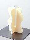 【SALE】オーロラ OH LOLA 一輪挿し ホワイト アイボリー アクリル 透明 花瓶 フラワーベース WAKAME -IVORY- _FAIR