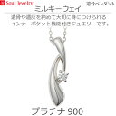 【SoulJewelry】遺骨ペンダント ミルキーウェイ プラチナ900 ソウルジュエリー ダイヤモンド 手元供養 ペット供養