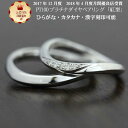 結婚指輪 マリッジリング に PT100 (pt10%) プラチナ ダイヤ リング ウエーブ ペアリング 2本セット ダイヤリング プラチナリング 「崋山」 母...