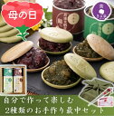 【公式】 即日発送 受け13時まで 母の日 プレゼント 和菓子 ギフト お菓子 最中 スイーツ 2025 お手作り最中 2種入 風呂敷 もなか 御菓子 全4パタ...