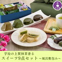 【公式】 即日出荷 受付13時まで お中元 プレゼント ギフト スイーツ 2025 豪華9点スイーツ詰め合わせ (風呂敷包み) | 和菓子 ダックワーズ ダクワーズ ようかん 羊羹 プリン 葛餅 お茶 高級 お返し 抹茶スイーツ 焼き菓子 お菓子 人気 御中元 お中元ギフト 京都 きよ泉