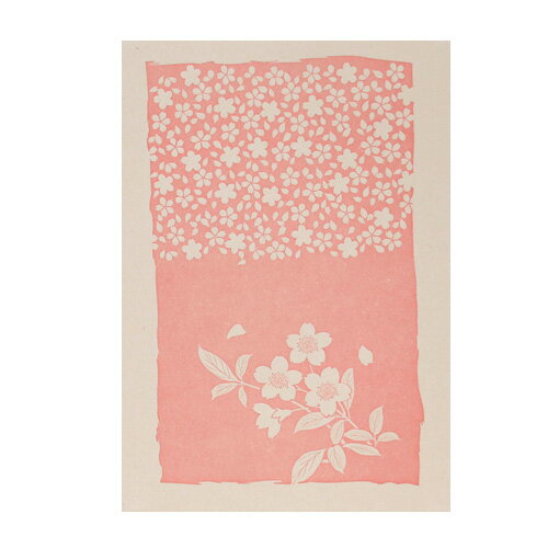 京都紫音では京都の伝統工芸を受け継ぐ紙職人が、1つ1つ手作りで商品を仕上げています。 紙には活版印刷の技法を使用しています。 柔らかな紙の手触りと細部まで美しく表現された模様が魅力的な一品です。 サイズ 横11cm×縦16cm 製本 蛇腹タイプ 素材 表紙、裏表紙:ハーフエア紙　中紙:とりの子紙 ページ数 48ページ 配送 メール便発送可能