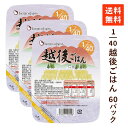 【送料無料】 バイオテックジャパン 1/40越後ごはん 3ケース(150g×60パック) 低たんぱく米 低たんぱく ごはん 低タンパク米 腎臓病食 まとめ買い 米 お米 低たんぱくご飯 腎臓病レトルト食 低たんぱくごはん