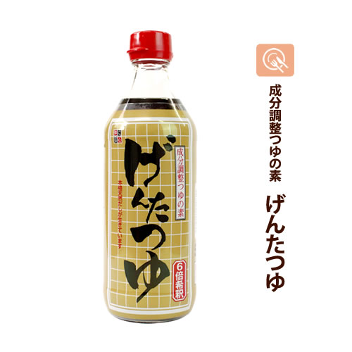 キッセイ薬品 げんたつゆ 500ml 減塩 塩分調整 腎臓病 たんぱく調整 減塩調味料