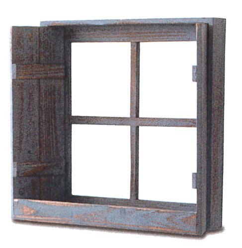 Petit monde　ディスプレイウィンドウ　ブルー/W39 D11.5 H35 /杉/40965/4512706409651