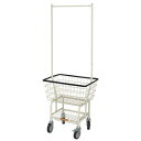 _g h[ J[g EBY |[ bN LAUNDRY CART WITH POLE RACK IVORY h[oXPbg E߂ LX^[t Vv  oX[ Eߏ  H20-0139IV