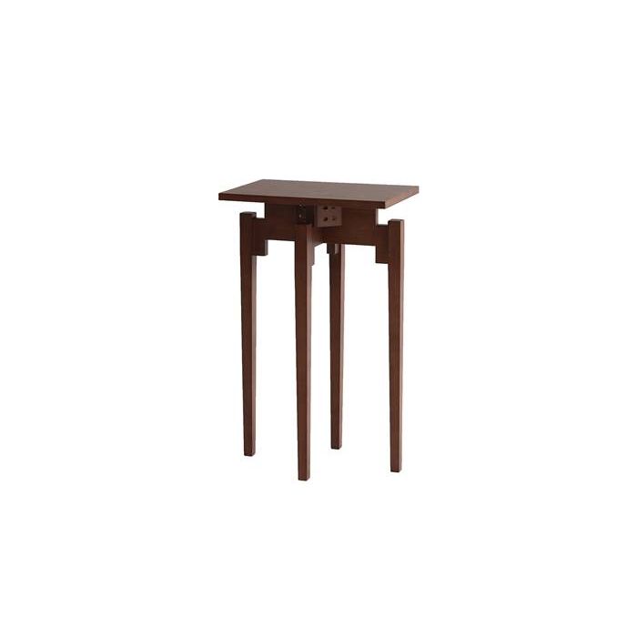 サイドテーブル コンソールテーブル コンパクト 木製 天然木 飾り台 リビング 寝室 玄関 おしゃれ シンプル Console Table ILT-3243BR/ブラウン