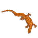 立体パズル 組立パズル トゲオオオトカゲ 01S 動物 アニマル 爬虫類 lizard インテリア 置き物 かわいい JEKCA ジェッカブロック ST19LZD04