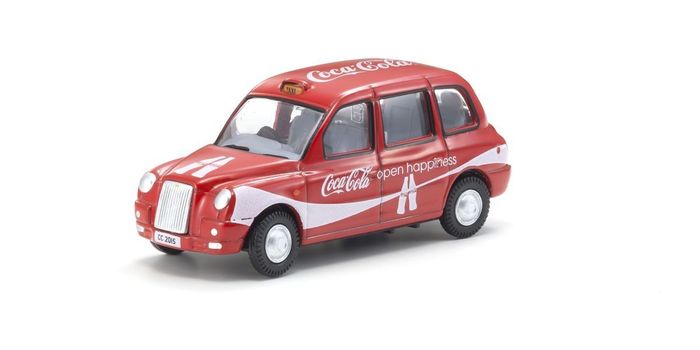 OXFORD 1/76scale TX4 Taxi Coca Cola [No.OX76TX408CC] ミニカー タクシー コカ・コーラ コレクション 趣味 ホビー オックスフォード OX76TX408CC